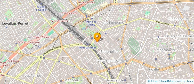 localisation de l'entreprise SOC EXPL PRODUCTIONS C PECHOIN à PARIS