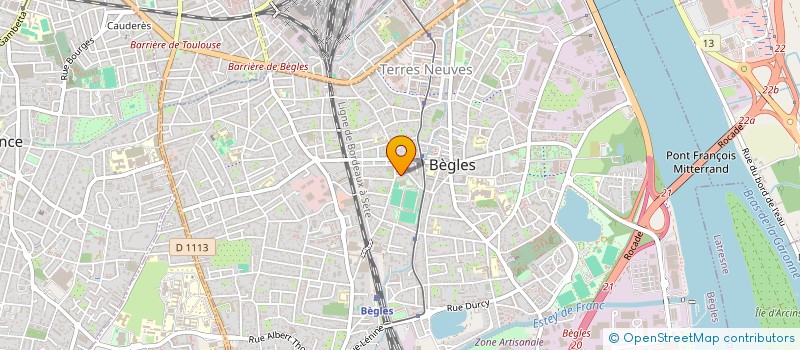 localisation de l'entreprise SOC EXPL PUBLICITAIRE GIRONDE à BEGLES