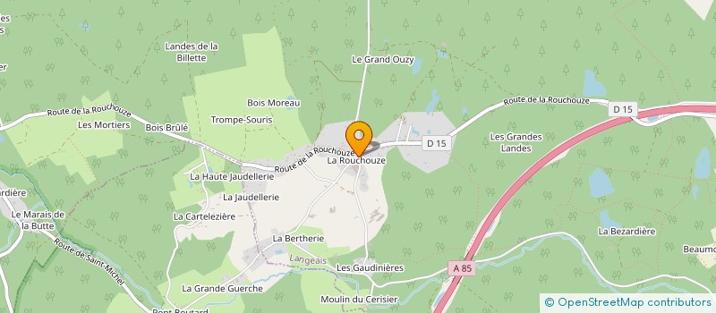 localisation de l'entreprise SOC EXPL REFRACTAIRES LANGEAIS à LANGEAIS