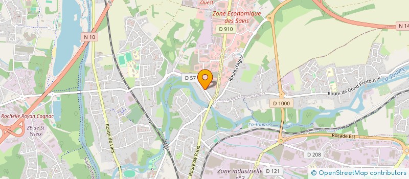 localisation de l'entreprise SOC EXPL ROUBENNE & PAULHIAC à GOND-PONTOUVRE