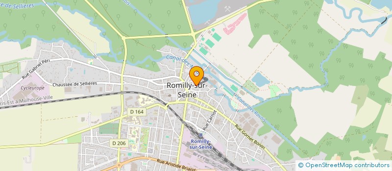 localisation de l'entreprise SOC EXPL SERV RAPIDE CAITI à ROMILLY-SUR-SEINE