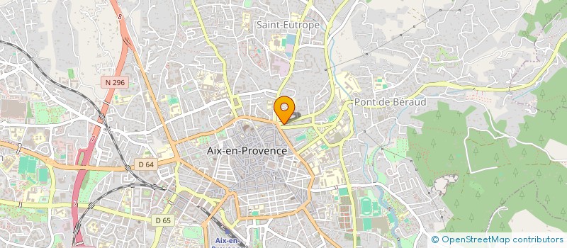 localisation de l'entreprise SOC EXPL SOC BATI TRAV GAZ à AIX EN PROVENCE