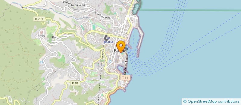 localisation de l'entreprise SOC EXPL TEINTURERIE MODERNE à BASTIA