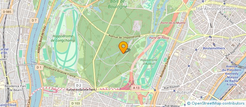localisation de l'entreprise SOC EXPL TISSAGE CHIRON FRERES à PARIS