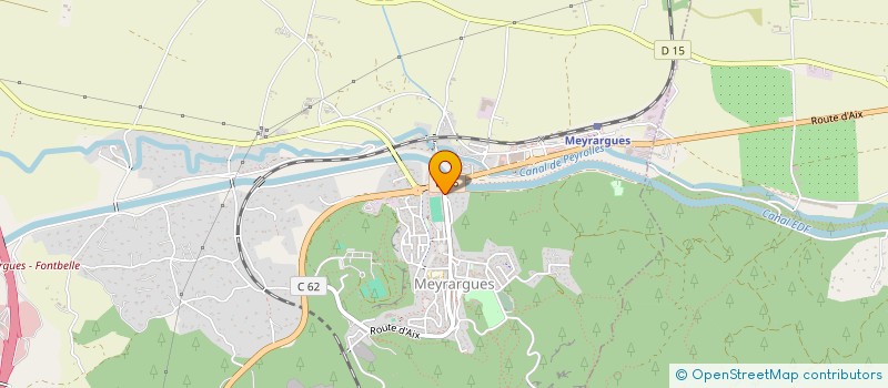 localisation de l'entreprise SOC EXPL TRANSP ANDRE NICOLAS  MEYRARGUES