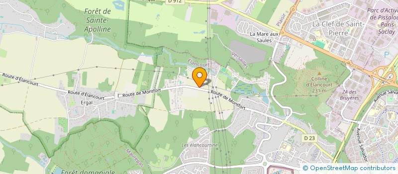 localisation de l'entreprise SOC EXPL TRANSP DARTHOUT  ELANCOURT