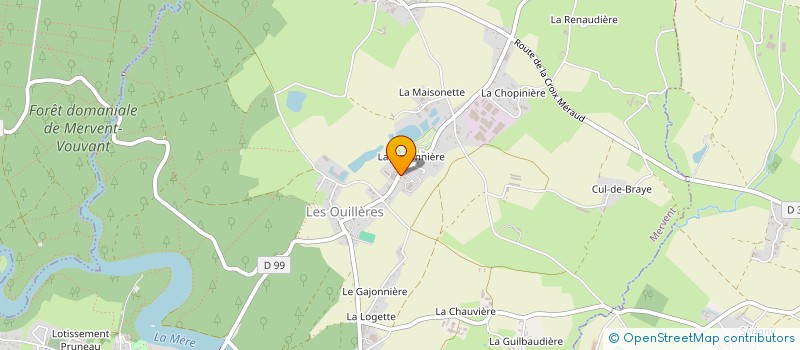 localisation de l'entreprise SOC EXPL TRANSPORTS NAULLEAU à MERVENT
