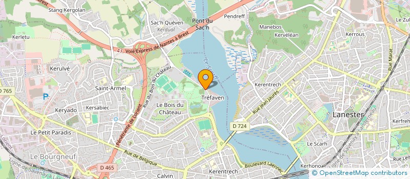 localisation de l'entreprise SOC EXPL TRPT LESTREHAN PERE & FILS à LORIENT