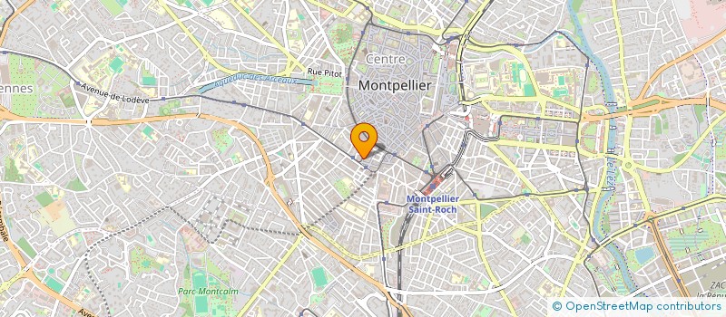 localisation de l'entreprise SOC EXPLO ETABL MICHEL CROIX à MONTPELLIER
