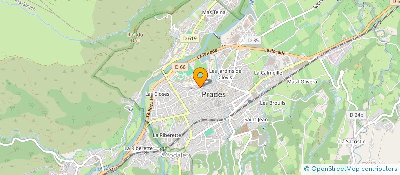 localisation de l'entreprise SOC EXPLOI DES ETS COLOM à PRADES