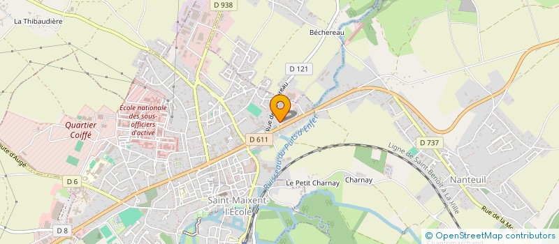 localisation de l'entreprise SOC EXPLOI DES ETS NINEUIL à SAINT-MAIXENT-L'ECOLE
