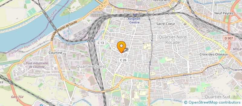 localisation de l'entreprise SOC EXPLOI ENTREP DOMINIQUE ICARDI à AVIGNON