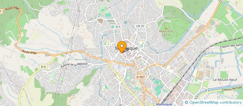 localisation de l'entreprise SOC EXPLOI ETS CLAUDE LECANU à MANOSQUE