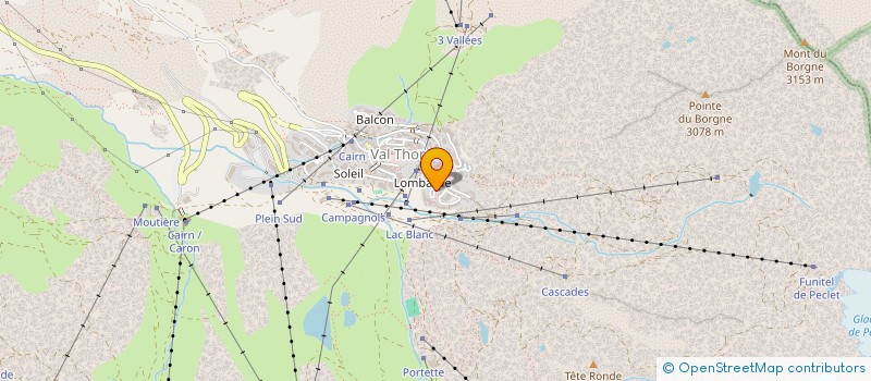 localisation de l'entreprise SOC EXPLOI TELEPHER TARENTAISE MAURIENNE  LES BELLEVILLE