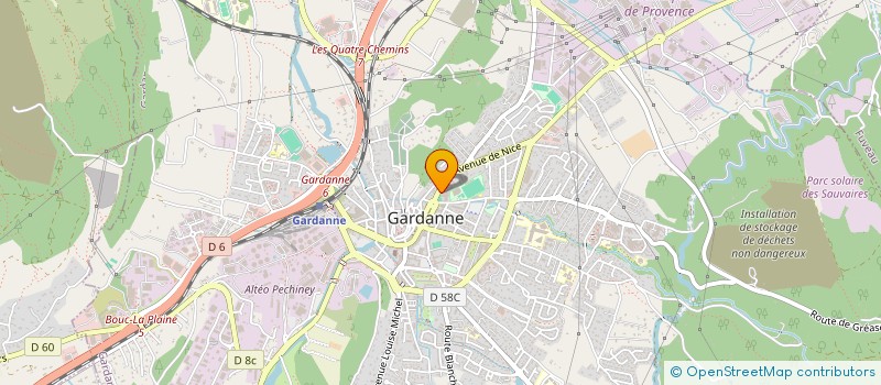 localisation de l'entreprise SOC EXPLOIATATION BAR SAINT ROCH à GARDANNE