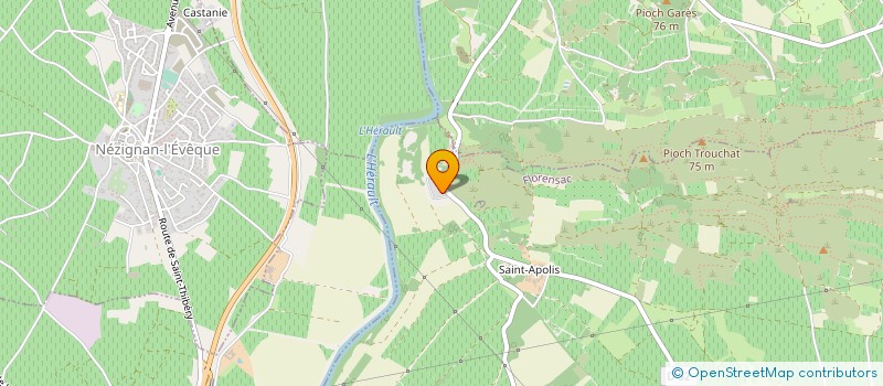 localisation de l'entreprise SOC EXPLOIT AGRIC DOMAINE DE VEYRAC à FLORENSAC