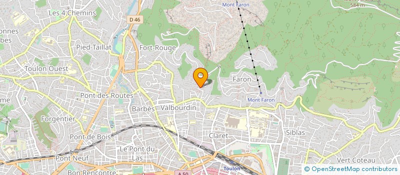localisation de l'entreprise SOC EXPLOIT ALUMINIUM MEDITERR à TOULON