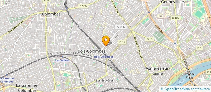 localisation de l'entreprise SOC EXPLOIT ATELIER DE JULIE à BOIS-COLOMBES