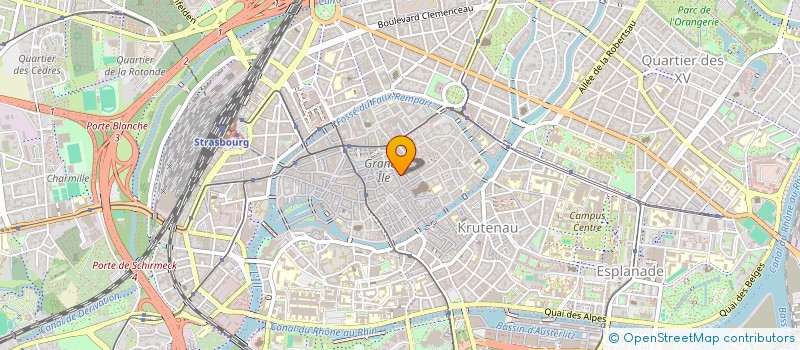 localisation de l'entreprise SOC EXPLOIT BIJOUTERIE FRUHAUF à STRASBOURG