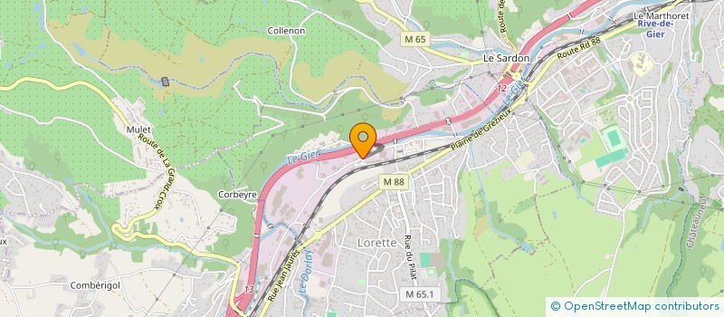 localisation de l'entreprise SOC EXPLOIT BISCUITERIE DORLAY à LORETTE