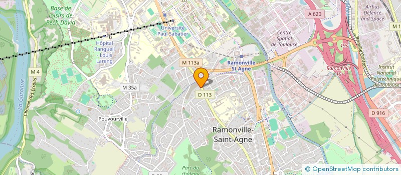 localisation de l'entreprise SOC EXPLOIT BOUCHERIE CALBET à RAMONVILLE-SAINT-AGNE