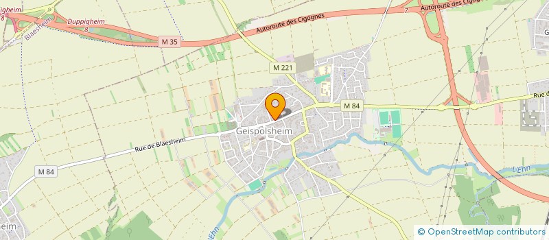 localisation de l'entreprise SOC EXPLOIT BOUCHERIE WAEGELL à GEISPOLSHEIM