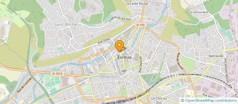 localisation de l'entreprise SOC EXPLOIT BRULERIE MODERNE  EVREUX