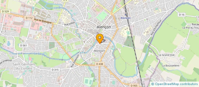 localisation de l'entreprise SOC EXPLOIT CHARCUTERIE LALANDE TRAITEUR à ALENCON
