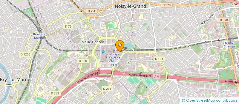 localisation de l'entreprise SOC EXPLOIT COMMERCIALE CLOS LAURINE à NOISY-LE-GRAND