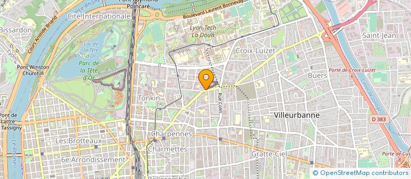 localisation de l'entreprise SOC EXPLOIT COMMERCIALES ET INDUSTRIELLE à VILLEURBANNE