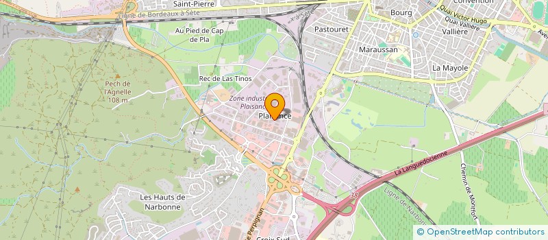 localisation de l'entreprise SOC EXPLOIT DE LA SARL I.V.B. à NARBONNE
