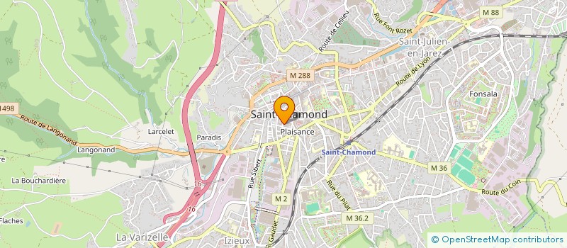localisation de l'entreprise SOC EXPLOIT DERMERSEDIAN & CIE à SAINT-CHAMOND