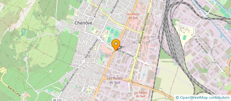 localisation de l'entreprise SOC EXPLOIT DES ETABL GRUX à CHENOVE