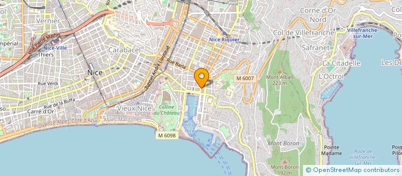 localisation de l'entreprise SOC EXPLOIT DES ETABLISSEMENTS VICENS à NICE