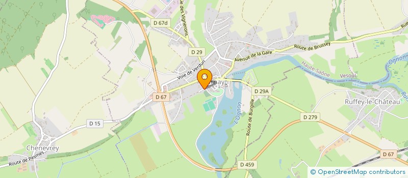 localisation de l'entreprise SOC EXPLOIT DES ETS ANDRE GAULARD à ETUZ