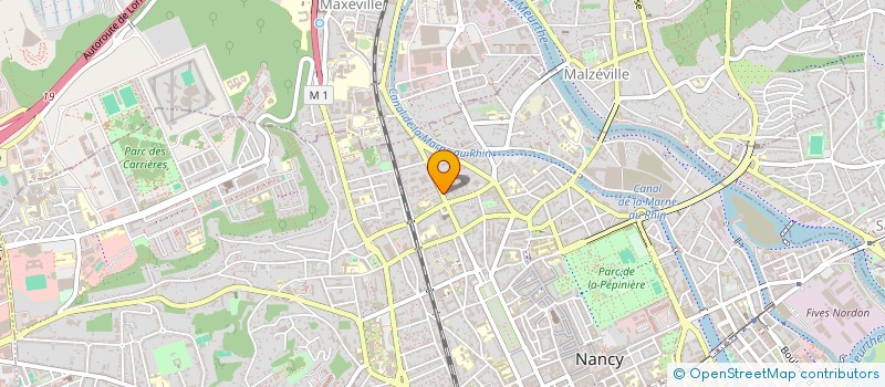 localisation de l'entreprise SOC EXPLOIT DES ETS ARVIER à NANCY