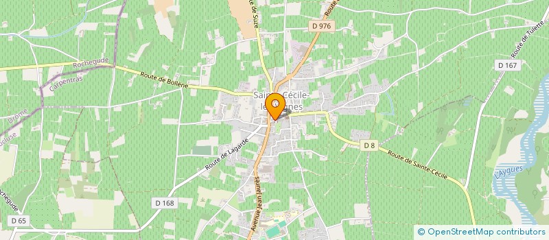 localisation de l'entreprise SOC EXPLOIT DES ETS BERTRAND BENIVAY  SAINTE-CECILE-LES-VIGNES