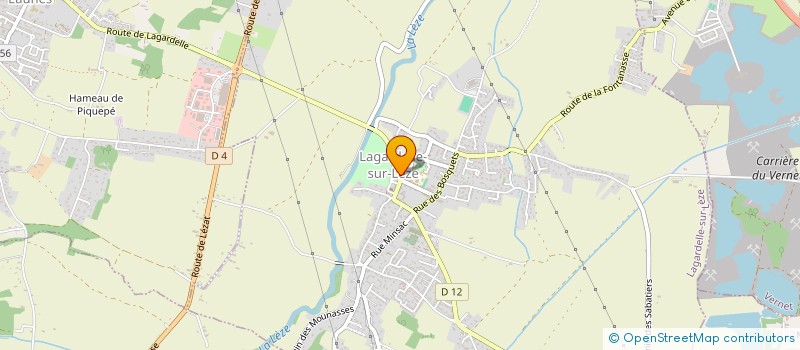 localisation de l'entreprise SOC EXPLOIT DES ETS FAUGEROUX  LAGARDELLE-SUR-LEZE