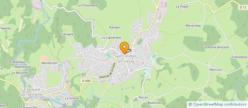 localisation de l'entreprise SOC EXPLOIT DES ETS GEYSSANT  SAINT-DIDIER-EN-VELAY