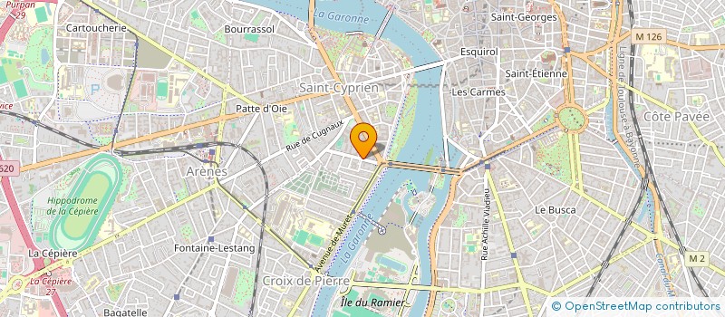 localisation de l'entreprise SOC EXPLOIT DES ETS LABORDE à TOULOUSE