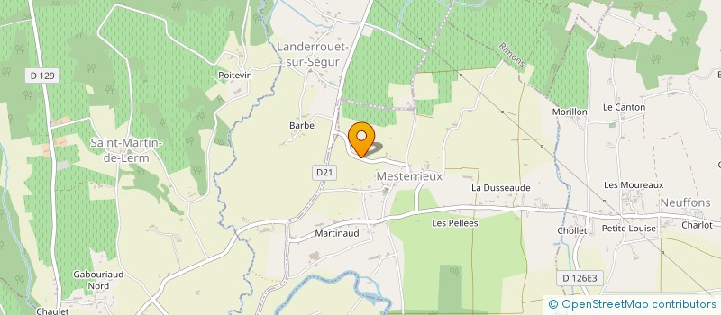 localisation de l'entreprise SOC EXPLOIT DES ETS M CHARLES à SAUVETERRE-DE-GUYENNE