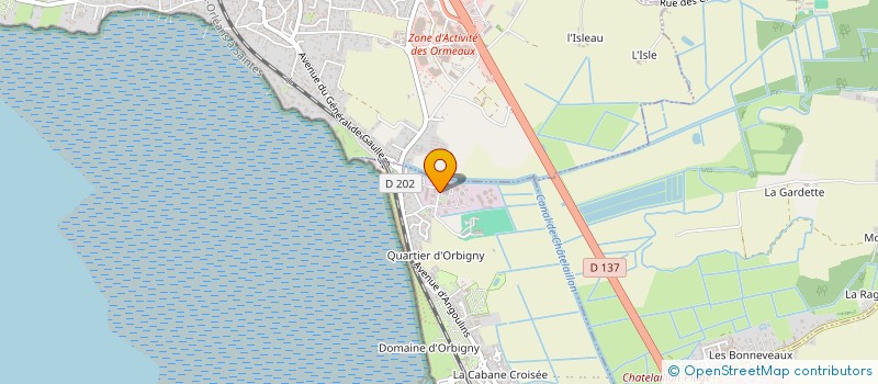 localisation de l'entreprise SOC EXPLOIT DES ETS SACRE SARL à CHATELAILLON-PLAGE