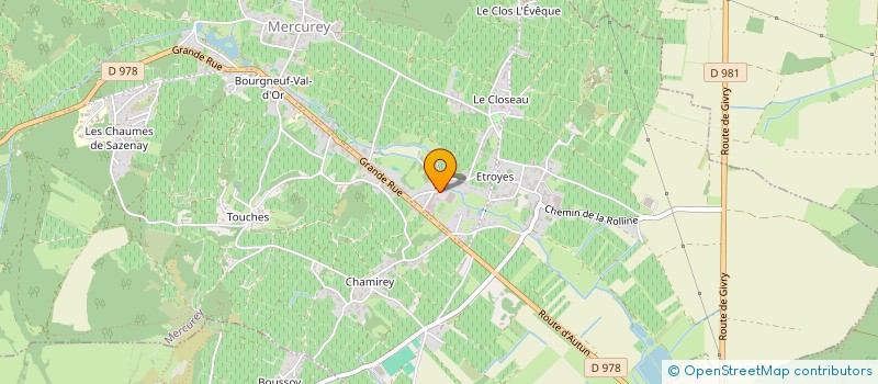 localisation de l'entreprise SOC EXPLOIT DOMAINE BRESSANDE à MERCUREY