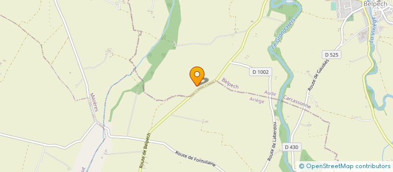 localisation de l'entreprise SOC EXPLOIT DOMAINE DE LA TURLUTE  BELPECH