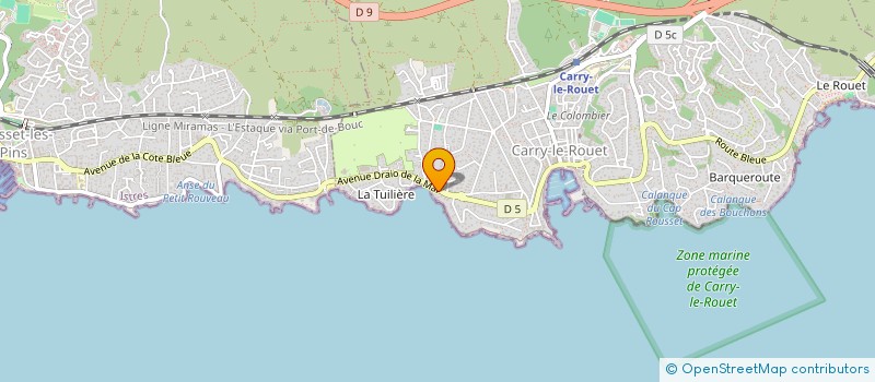 localisation de l'entreprise SOC EXPLOIT DU BRICO-SERVICES  CARRY-LE-ROUET