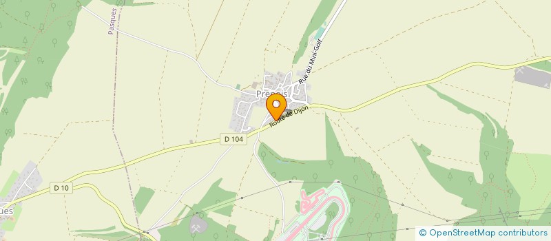 localisation de l'entreprise SOC EXPLOIT DU CIRCUIT DIJON PRENOIS à PRENOIS