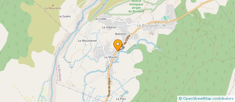 localisation de l'entreprise SOC EXPLOIT DU GARAGE ROUX à LE BRUSQUET