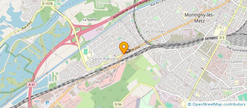 localisation de l'entreprise SOC EXPLOIT ELECTRO-LORRAINE à MOULINS-LES-METZ
