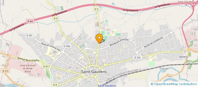 localisation de l'entreprise SOC EXPLOIT ENERGIES RENOUVABLES à SAINT-GAUDENS