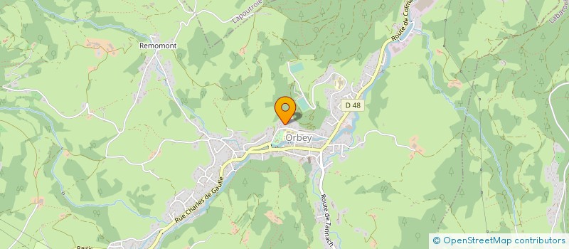 localisation de l'entreprise SOC EXPLOIT ENT SCANDELLA FRERES à ORBEY